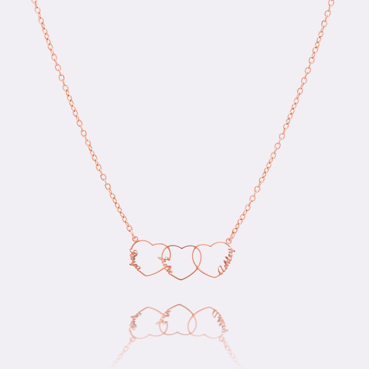 【名入れ】ハート ネームネックレス