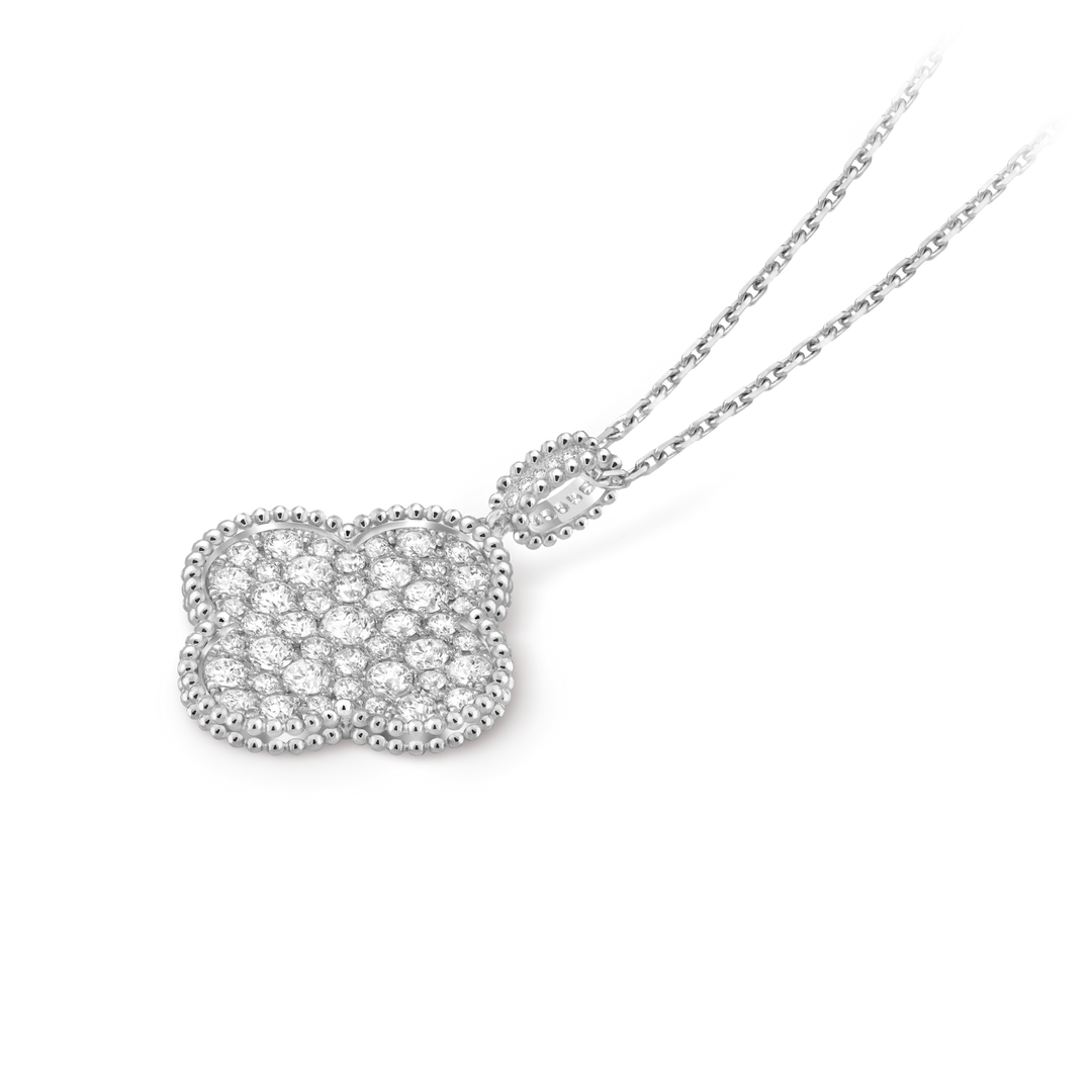 暖葉 — ワンモチーフ ロングネックレス