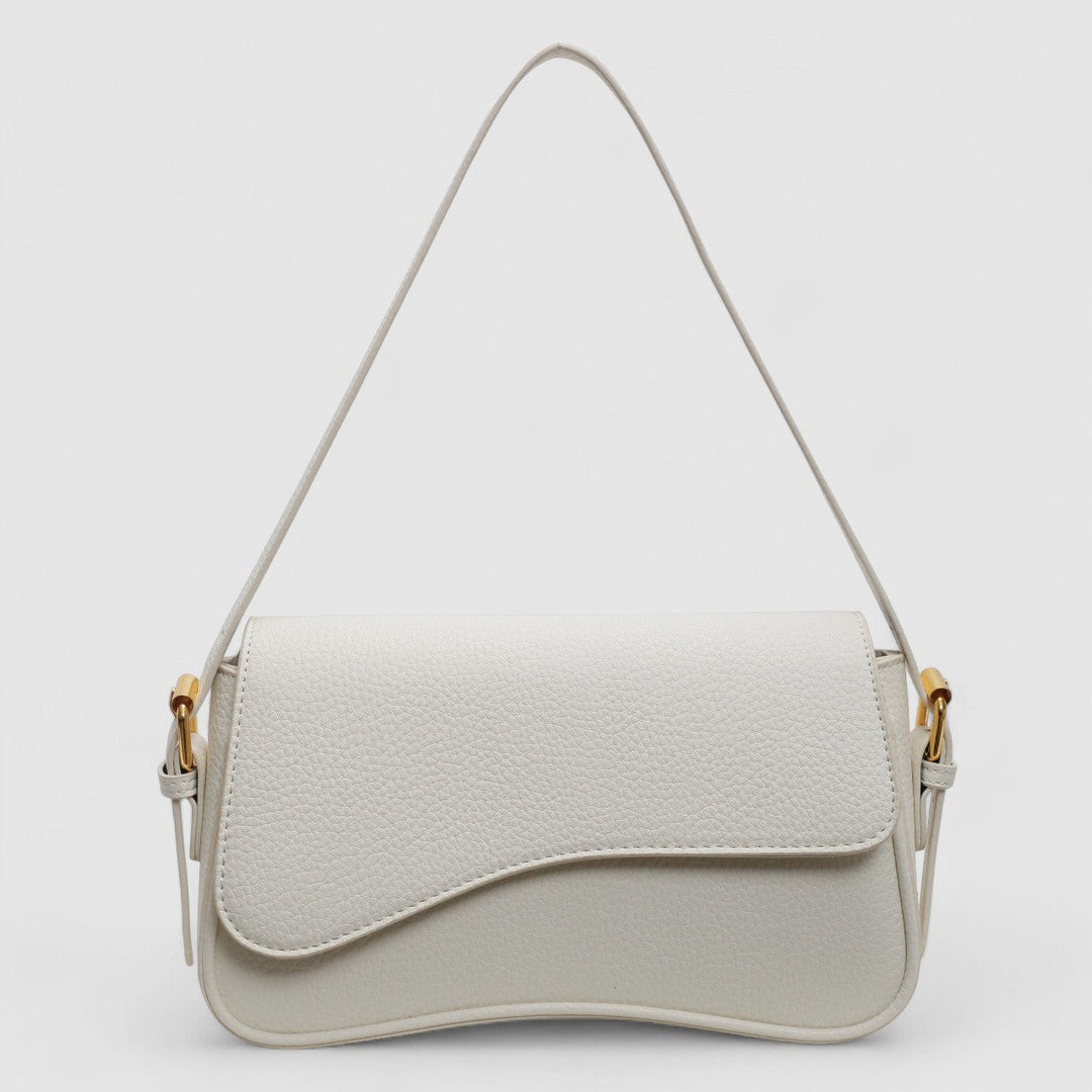 紬 – ウェーブフラップハンドバッグ