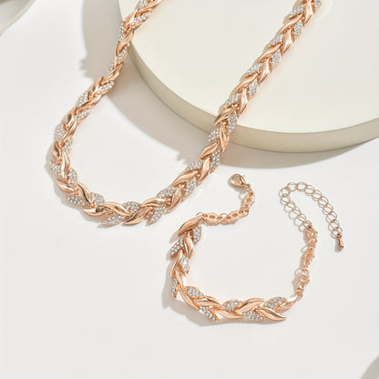 フィッシュテール ネックレス＆ブレスレットセット