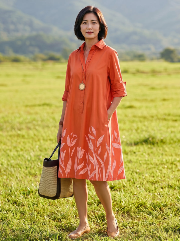colour:Orange & Pink