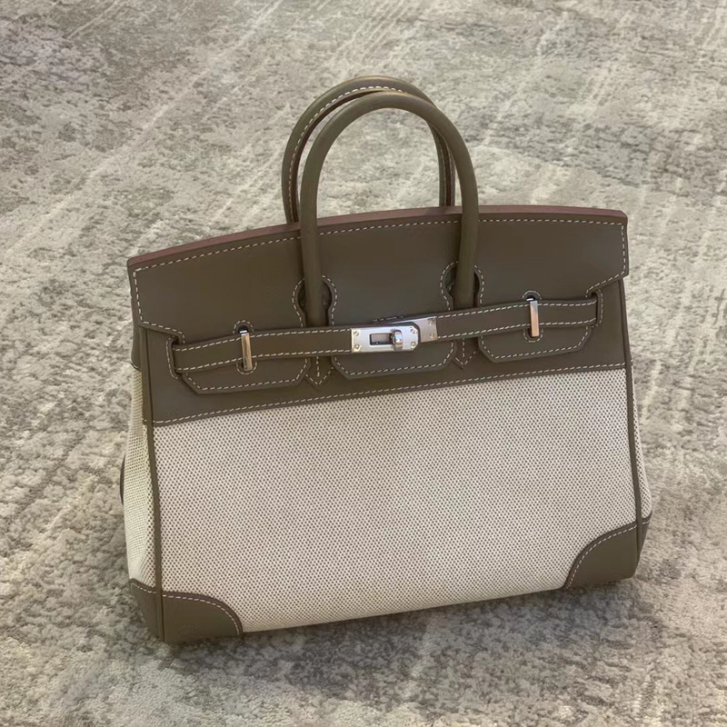 Vintage Handmade Canvas &amp; Leather Travel Bag | バッグ
